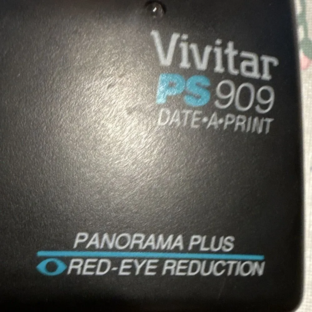 Vintage Vivitar PS909 35mm Film Camera With Date A Print